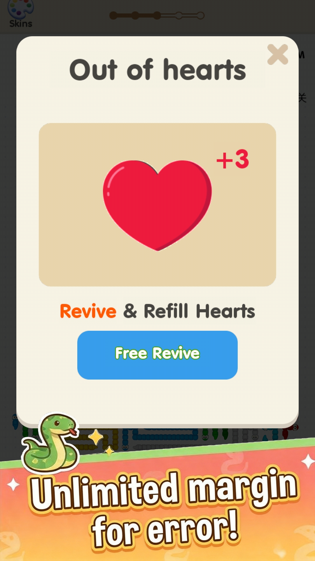 Arrow Burst in-game assistance and free revive prompt